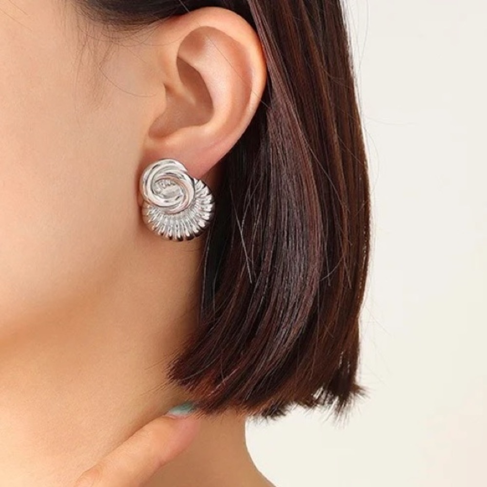NEW💎Silver Waterproof Statement Earrings*Vintage Earrings